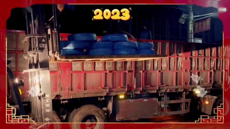 2023-01-15封孔器、注漿封孔料、氣動(dòng)注漿泵、瓦斯抽放管、鋼絲鏈接軟管-滿滿一車發(fā)往山西